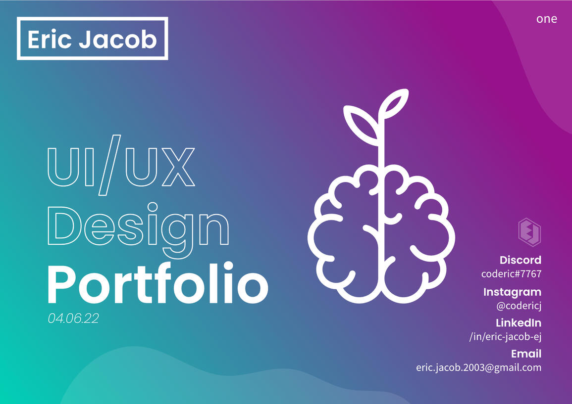 UI/UX Design Portfolio